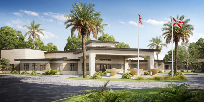 Entry Rendering – Leesburg Project